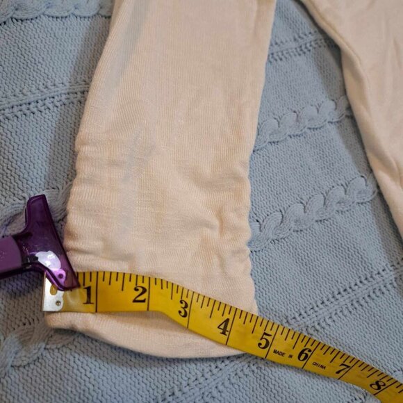 Democracy Women's 3/4‎ Sleeves Pullover Top Size XL Round Neck Heather Beige - Picture 13 of 14